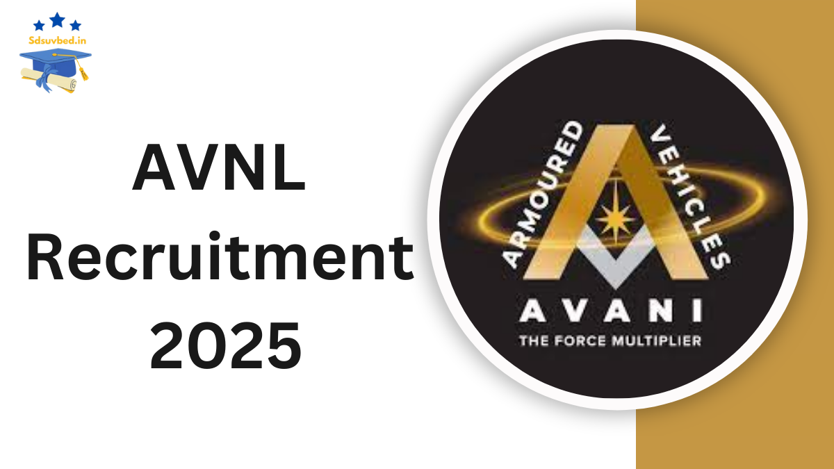 AVNL Junior Manager recruitment